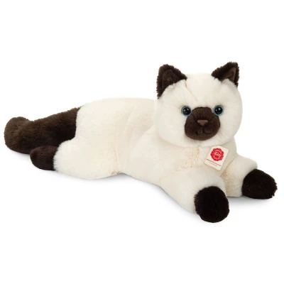 TEDDY HERMANN Kot birmański leżący 36 cm maskotka dla dzieci | Pan Piksel