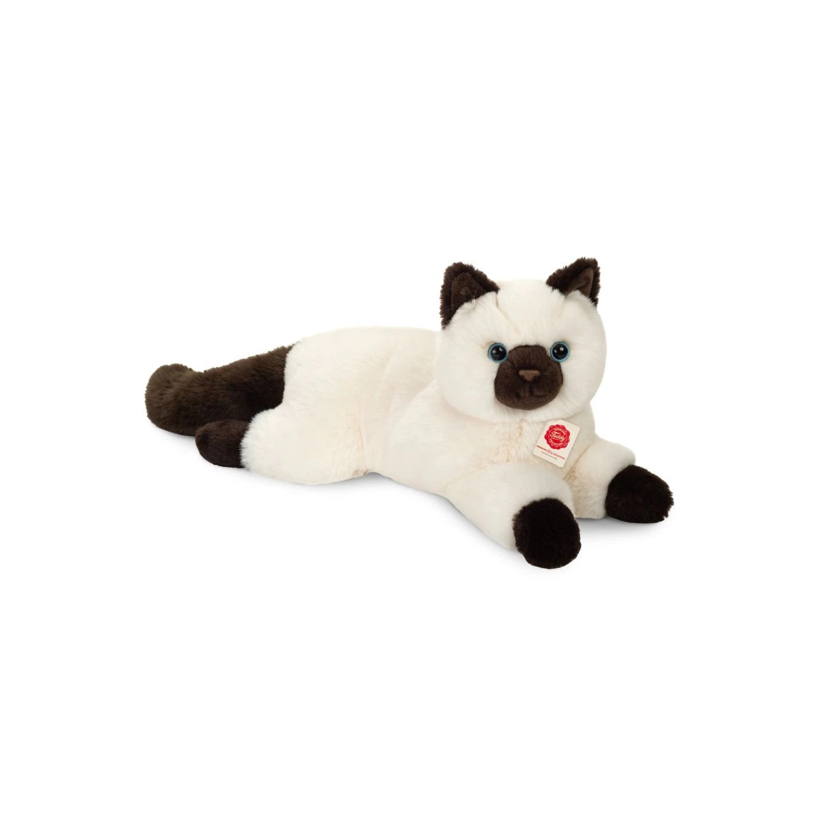 TEDDY HERMANN Kot birmański leżący 36 cm maskotka dla dzieci | Pan Piksel