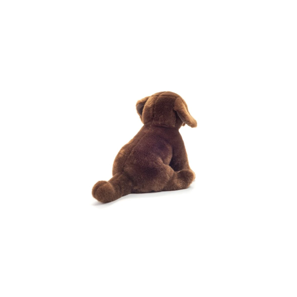 TEDDY HERMANN Maskotka Labrador siedzący ciemnobrązowy 25 cm | Pan Piksel