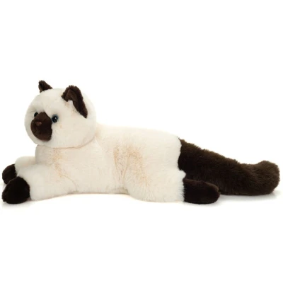 TEDDY HERMANN Kot birmański leżący 36 cm maskotka dla dzieci | Pan Piksel