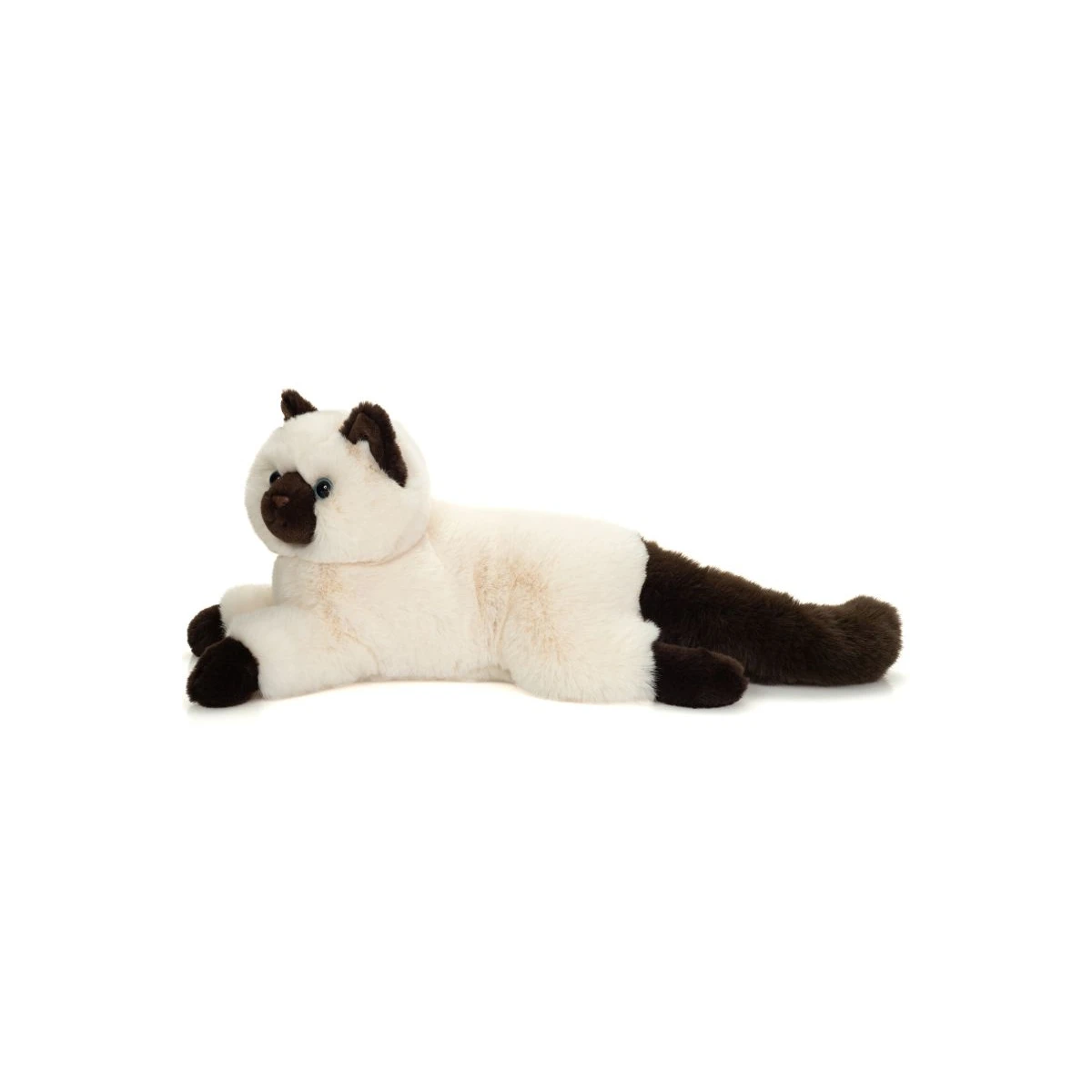 TEDDY HERMANN Kot birmański leżący 36 cm maskotka dla dzieci | Pan Piksel