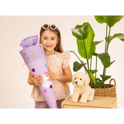 TEDDY HERMANN Maskotka Golden Retriever siedzący 25 cm | Pan Piksel