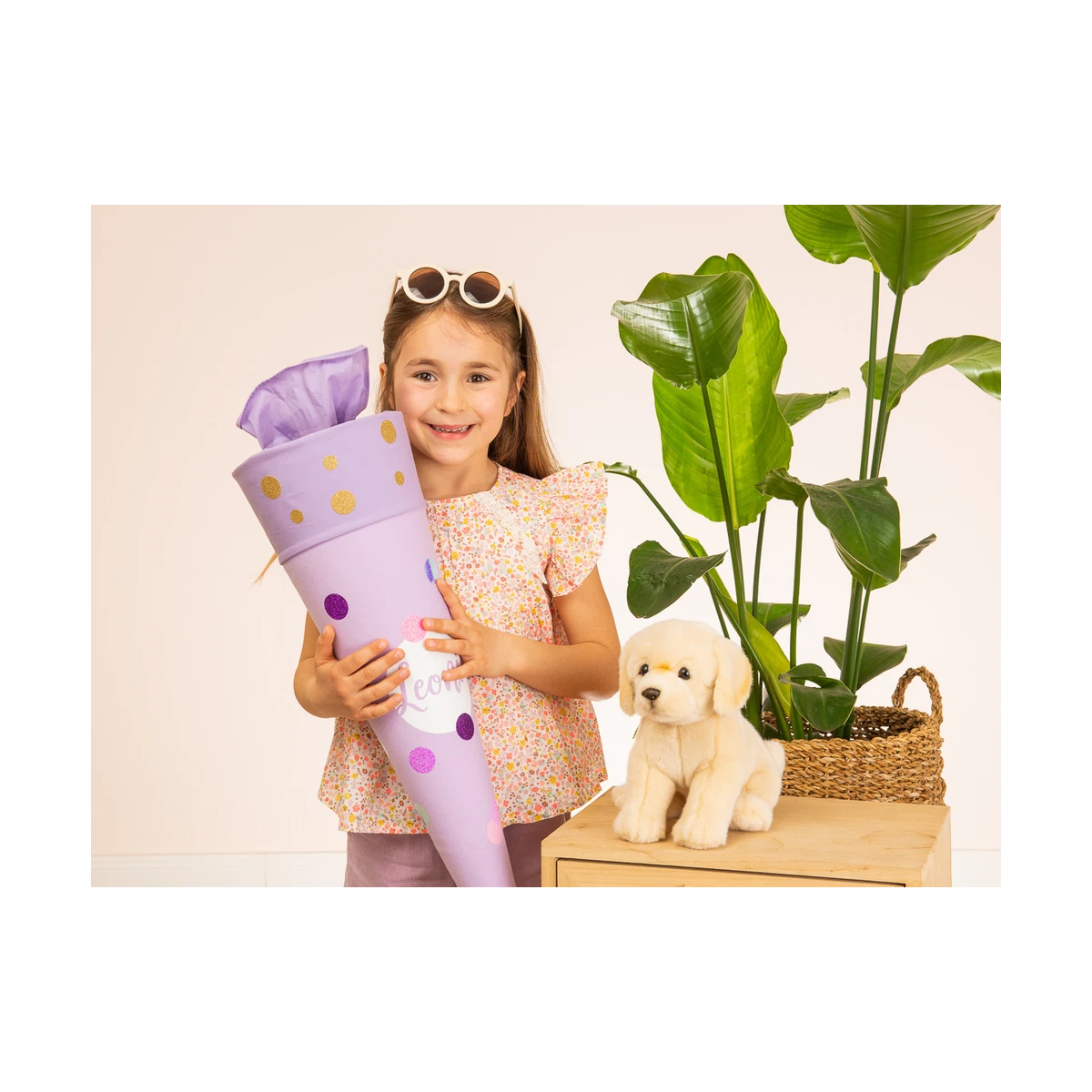 TEDDY HERMANN Maskotka Golden Retriever siedzący 25 cm | Pan Piksel
