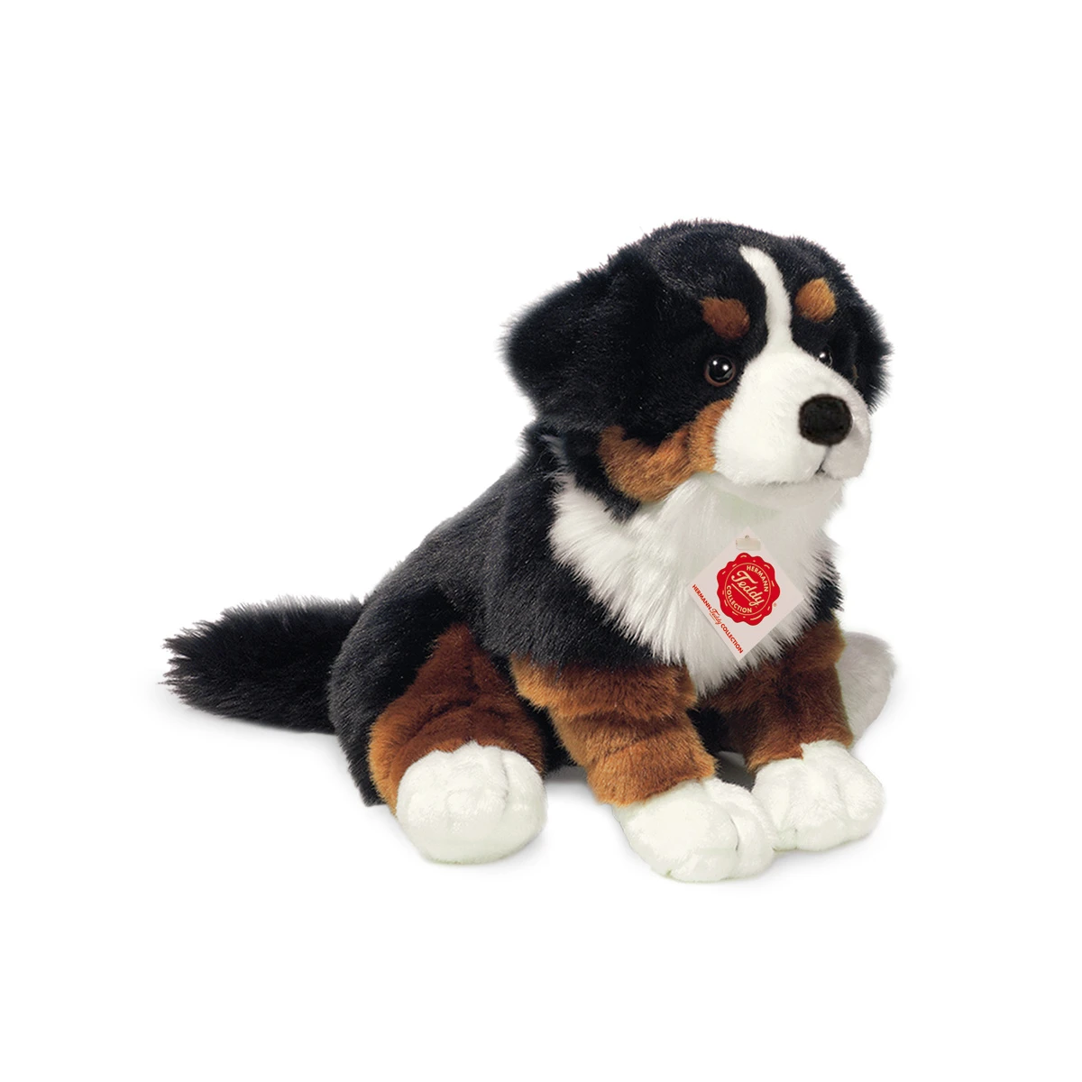 TEDDY HERMANN Maskotka Berneński Pies Pasterski siedzący 29 cm | Pan Piksel