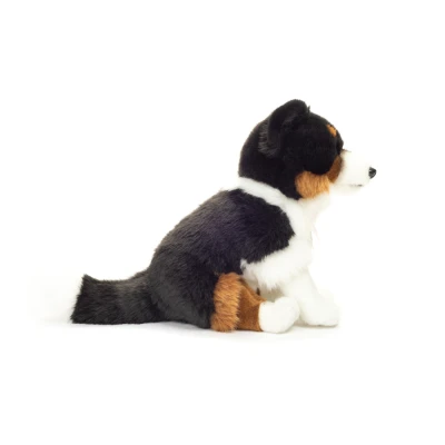 TEDDY HERMANN Maskotka Trójkolorowy Border Collie siedzący 30 cm | Pan Piksel