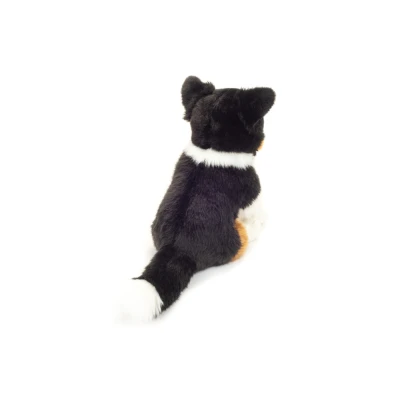 TEDDY HERMANN Maskotka Trójkolorowy Border Collie siedzący 30 cm | Pan Piksel