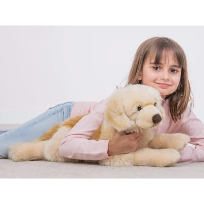 TEDDY HERMANN Maskotka Golden Retriever leżący 60 cm | Pan Piksel