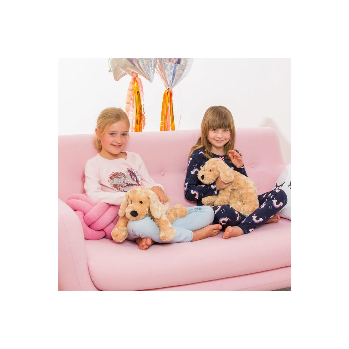 Maskotka piesek 40 cm Teddy Hermann | Pan Piksel