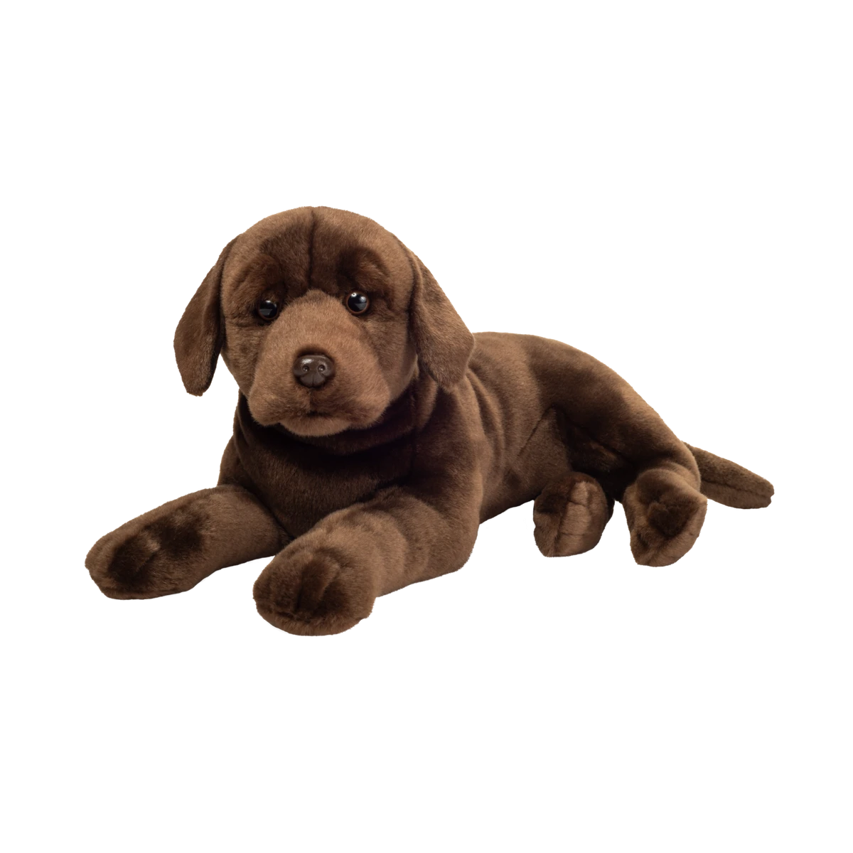 TEDDY HERMANN Maskotka Labrador Czekoladowy leżący 50 cm | Pan Piksel