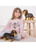 Maskotka jamnik 28 cm Hermann Teddy | Pan Piksel