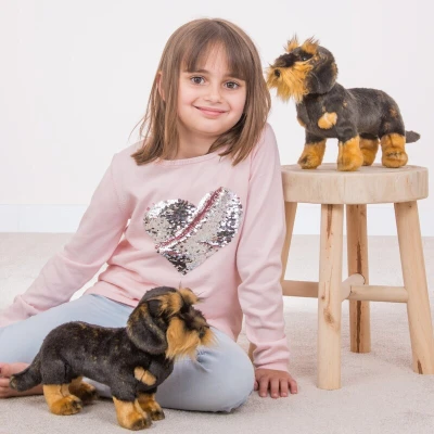 Maskotka jamnik 28 cm Hermann Teddy | Pan Piksel