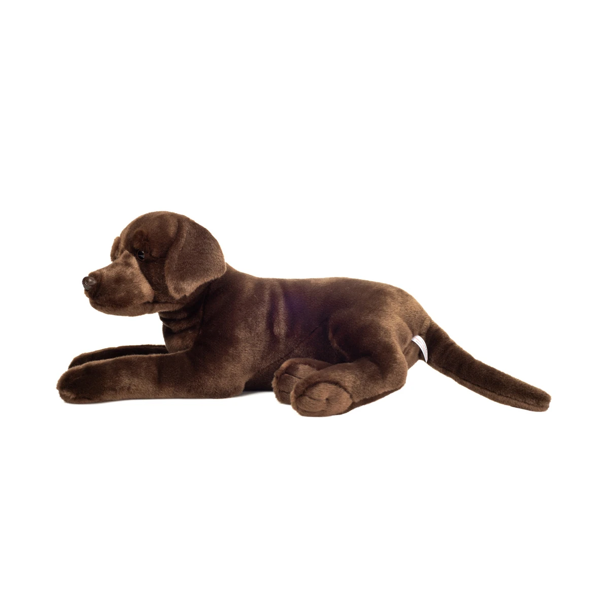 TEDDY HERMANN Maskotka Labrador Czekoladowy leżący 50 cm | Pan Piksel