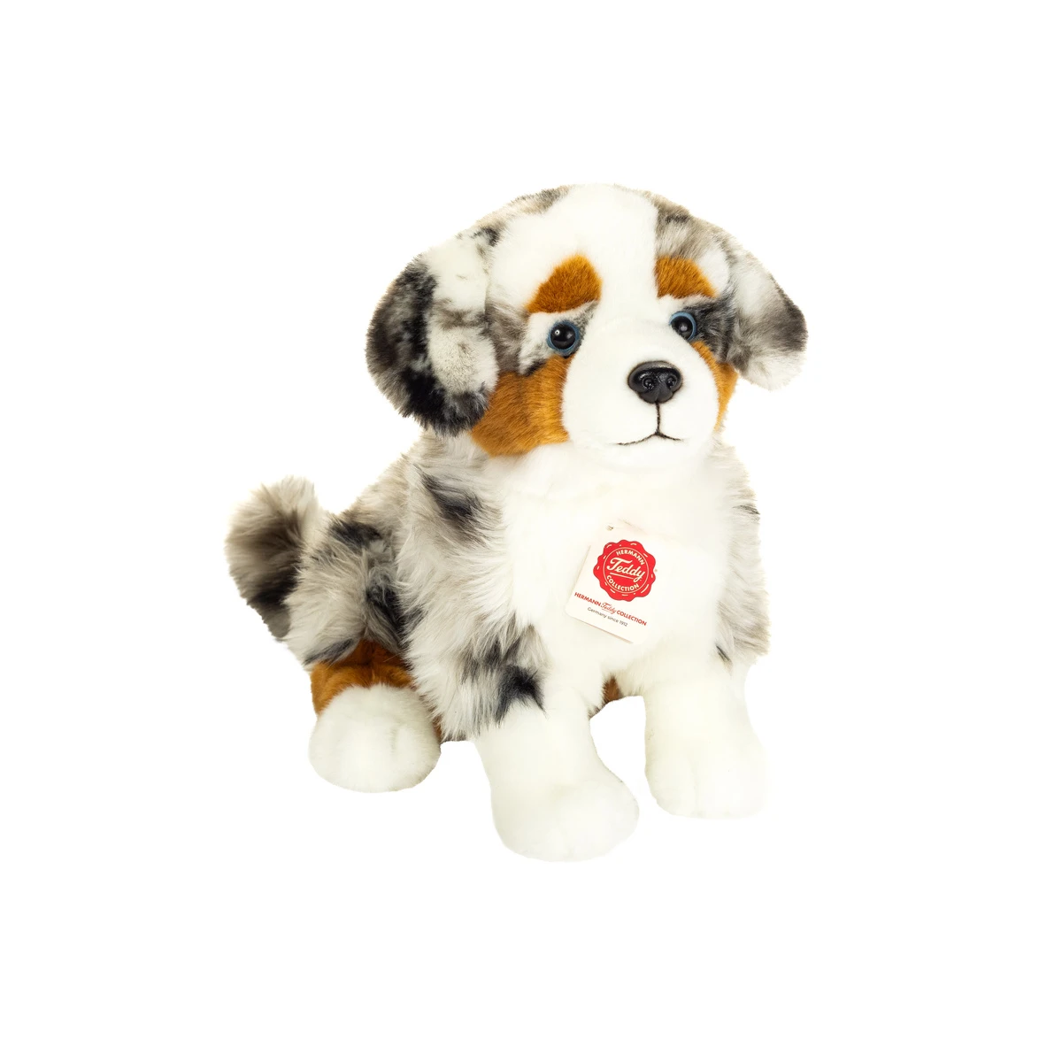 TEDDY HERMANN Maskotka Owczarek Australijski siedzący 30 cm | Pan Piksel