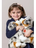 TEDDY HERMANN Maskotka Owczarek Australijski siedzący 30 cm | Pan Piksel
