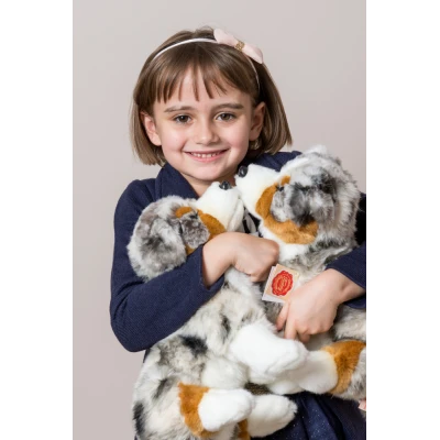 TEDDY HERMANN Maskotka Owczarek Australijski siedzący 30 cm | Pan Piksel