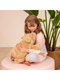 TEDDY HERMANN Maskotka miś pluszowy 55 cm Niedźwiedź leżący | Pan Piksel