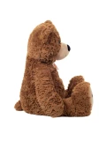 TEDDY HERMANN Maskotka miś pluszowy Brown 55 cm z haftowanymi łapkami | Pan Piksel