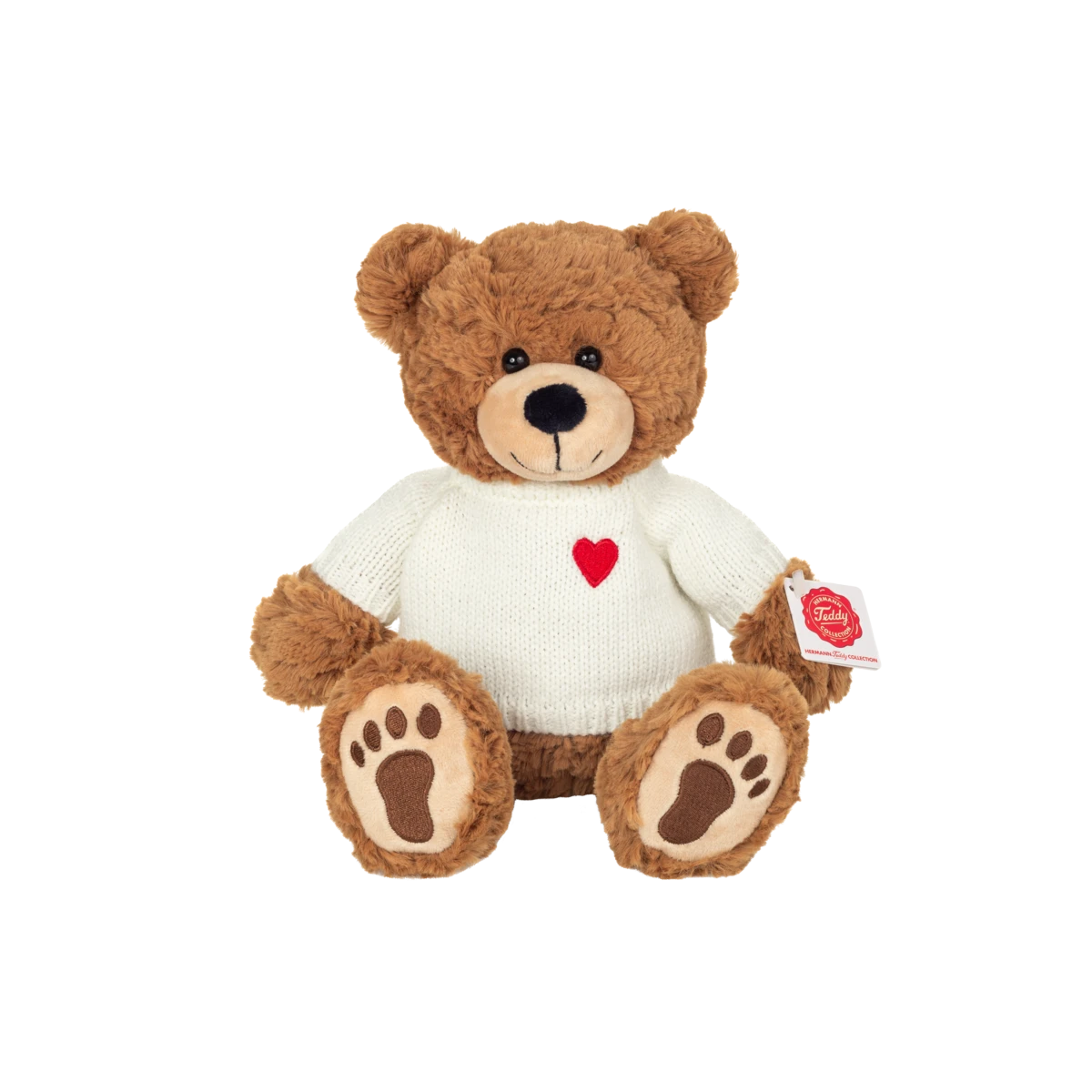 TEDDY HERMANN Maskotka miś pluszowy 30 cm w swetrze Percy | Pan Piksel