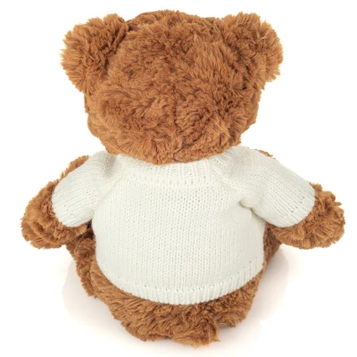 TEDDY HERMANN Maskotka miś pluszowy 30 cm w swetrze Percy | Pan Piksel