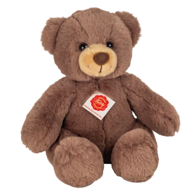TEDDY HERMANN Maskotka miś pluszowy 30 cm czekoladowo brązowy dla dzieci | Pan Piksel