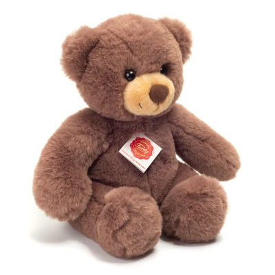 TEDDY HERMANN Maskotka miś pluszowy 30 cm czekoladowo brązowy dla dzieci | Pan Piksel