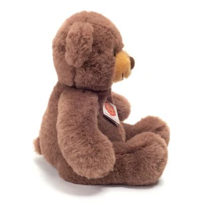 TEDDY HERMANN Maskotka miś pluszowy 30 cm czekoladowo brązowy dla dzieci | Pan Piksel