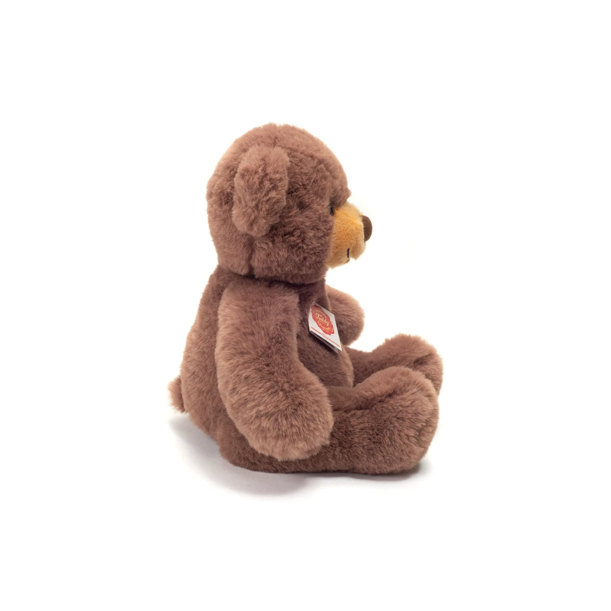 TEDDY HERMANN Maskotka miś pluszowy 30 cm czekoladowo brązowy dla dzieci | Pan Piksel