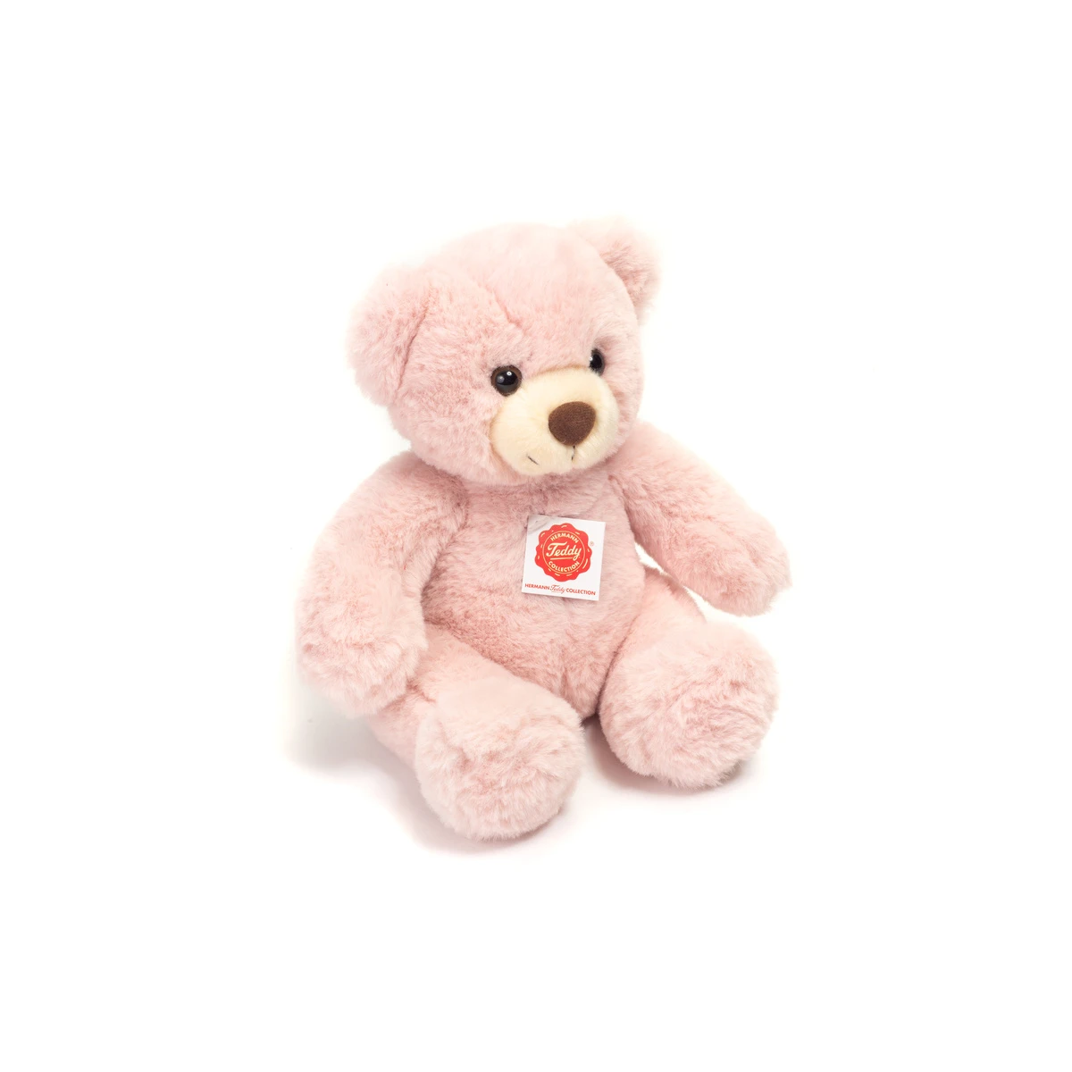 TEDDY HERMANN Maskotka miś pluszowy 30 cm pudrowy róż | Pan Piksel