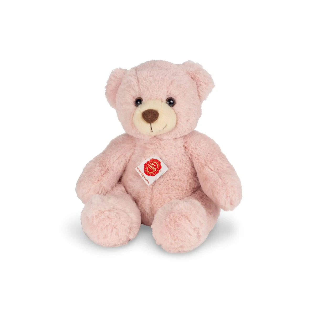 TEDDY HERMANN Maskotka miś pluszowy 30 cm pudrowy róż | Pan Piksel