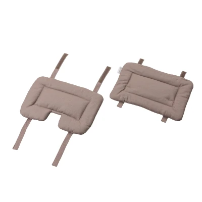 LEANDER 2-częściowa poduszka do krzesełka do karmienia CLASSIC™ i LOUIE™ mocca | Pan Piksel