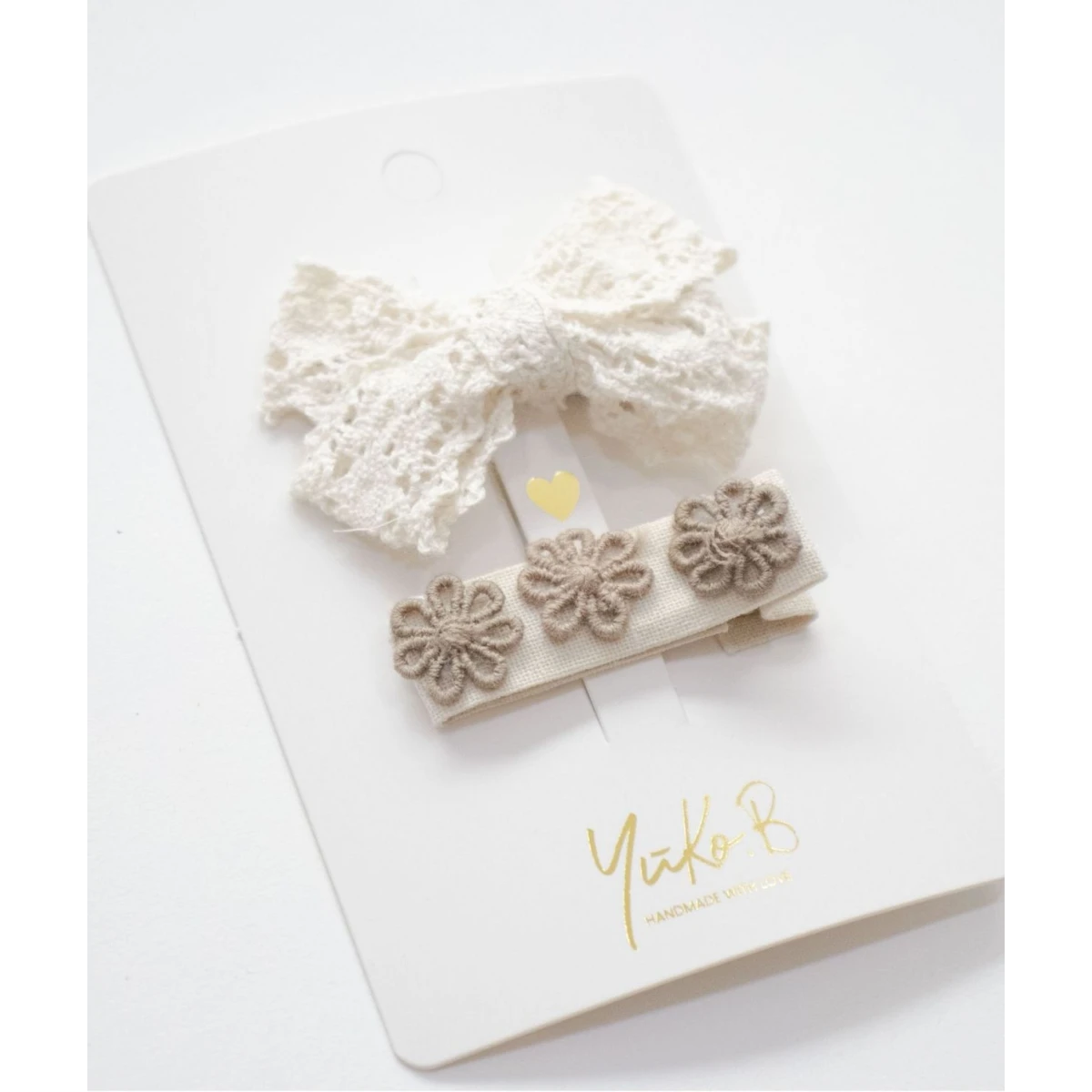 YUKO B. Spinki do włosów „BOHO” – Elisa 2 szt. | Pan Piksel