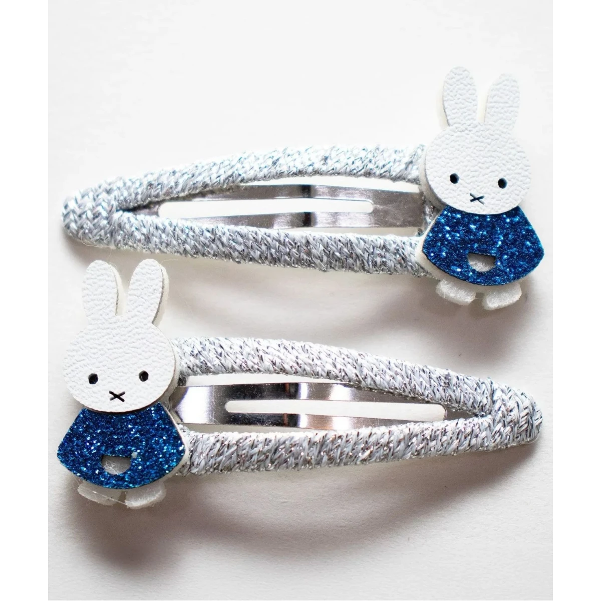 YUKO B. Spinki do włosów MIFFY niebieskie 2 szt. | Pan Piksel