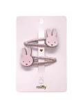 YUKO B. Spinki do włosów MIFFY różowe 2 szt. | Pan Piksel