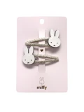 YUKO B. Spinki do włosów MIFFY białe 2 szt. | Pan Piksel