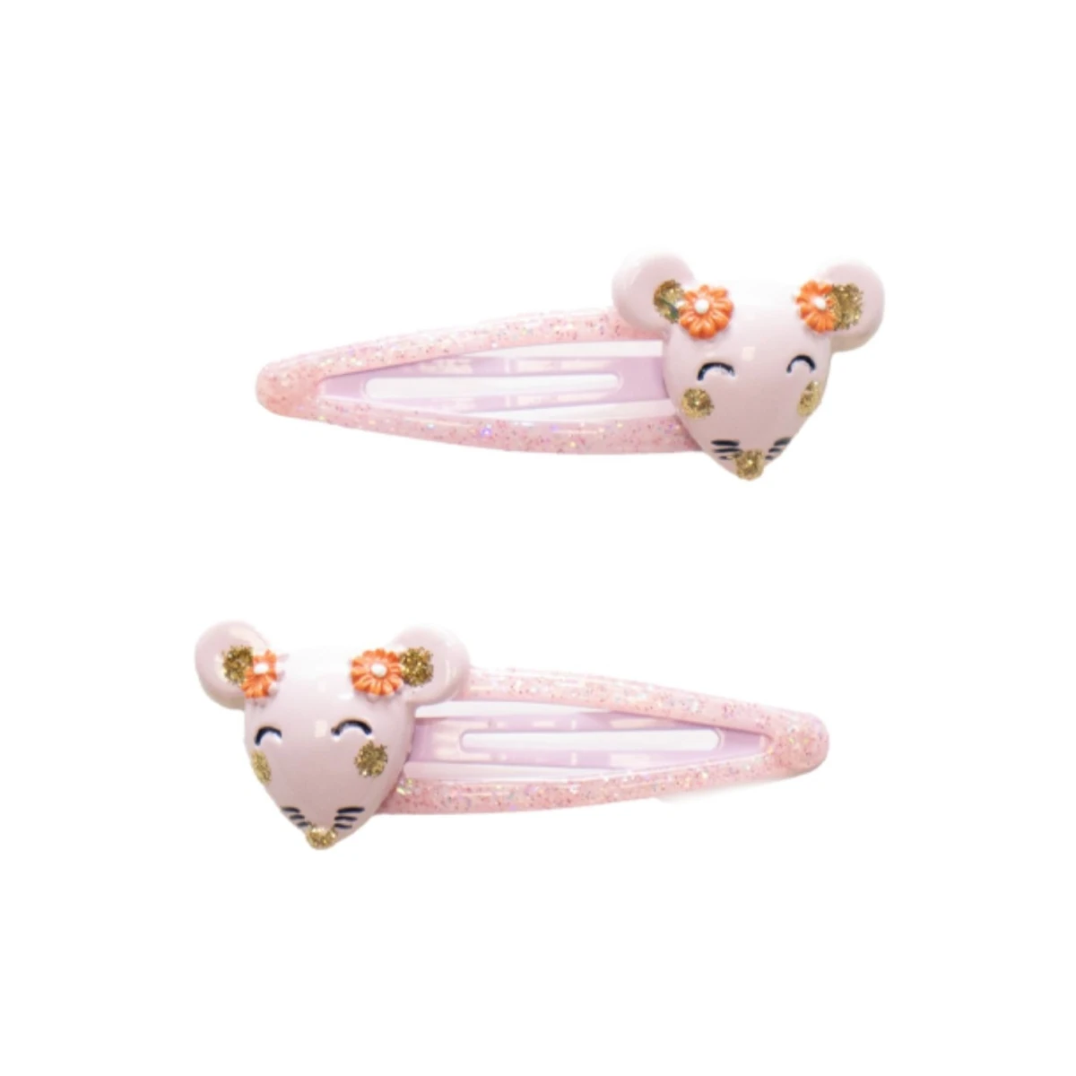 YUKO B. Spinki do włosów Myszki 2 szt. | Pan Piksel