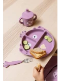 TRIXIE Silikonowy Zestaw Sztućców 3 szt. Paw Baby | Pan Piksel