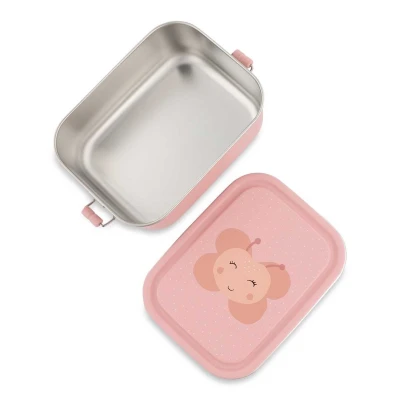 TRIXIE Mały stalowy lunch box Motyl Baby | Pan Piksel
