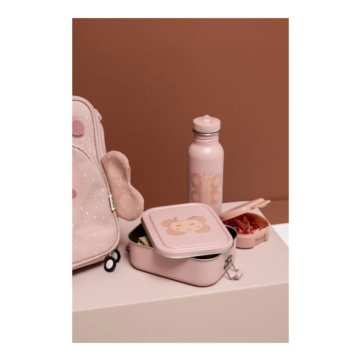 TRIXIE Mały stalowy lunch box Motyl Baby | Pan Piksel
