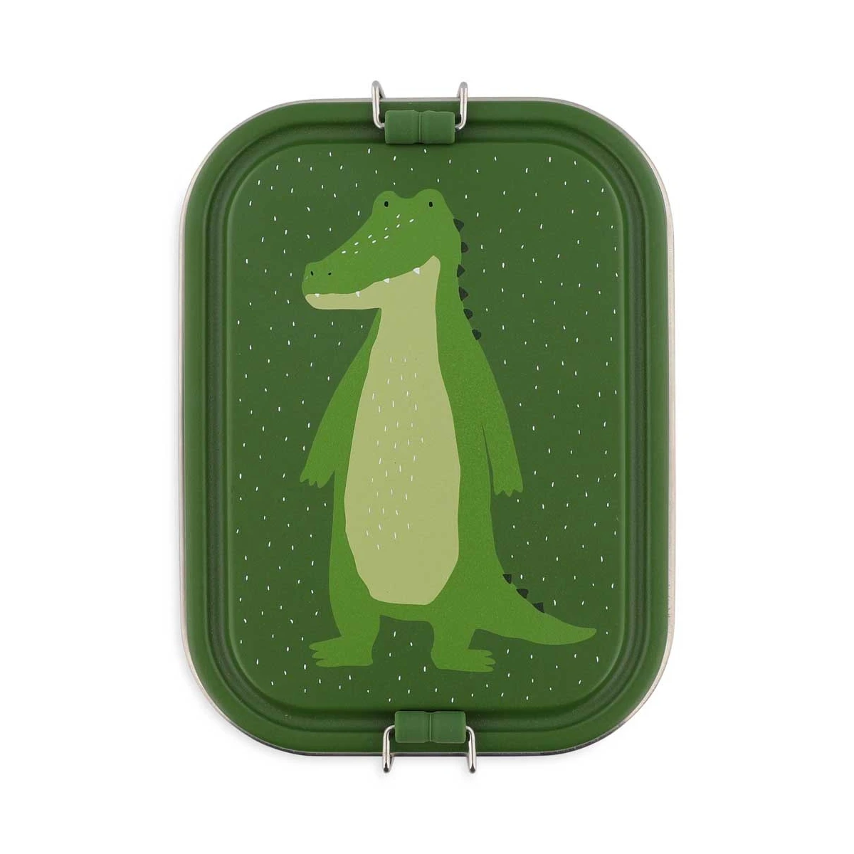 TRIXIE Duży stalowy lunch box Aligator Baby | Pan Piksel