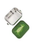 TRIXIE Duży stalowy lunch box Aligator Baby | Pan Piksel
