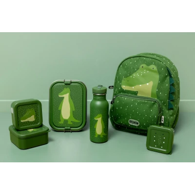 TRIXIE Duży stalowy lunch box Aligator Baby | Pan Piksel