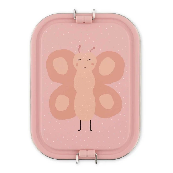 TRIXIE Duży stalowy lunch box Motyl Baby | Pan Piksel