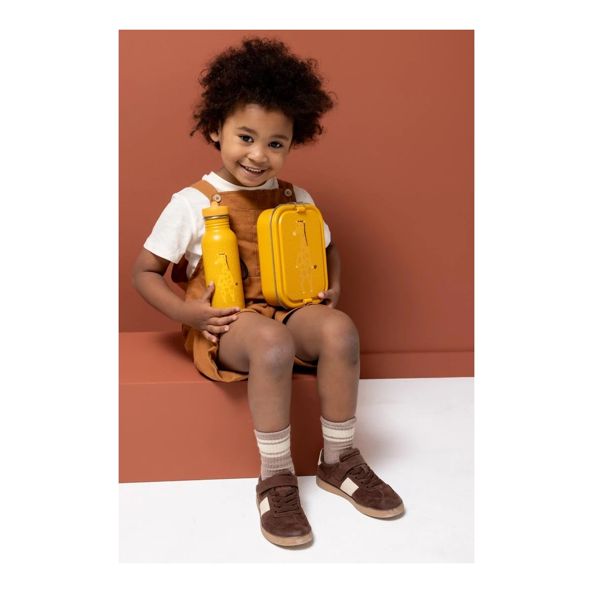 TRIXIE Duży stalowy lunch box Żyrafa Baby | Pan Piksel