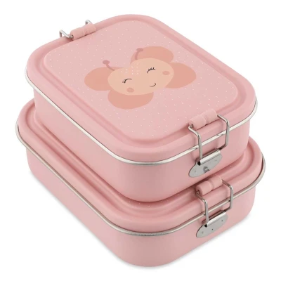 TRIXIE Duży stalowy lunch box Motyl Baby | Pan Piksel