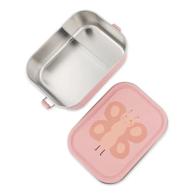 TRIXIE Duży stalowy lunch box Motyl Baby | Pan Piksel
