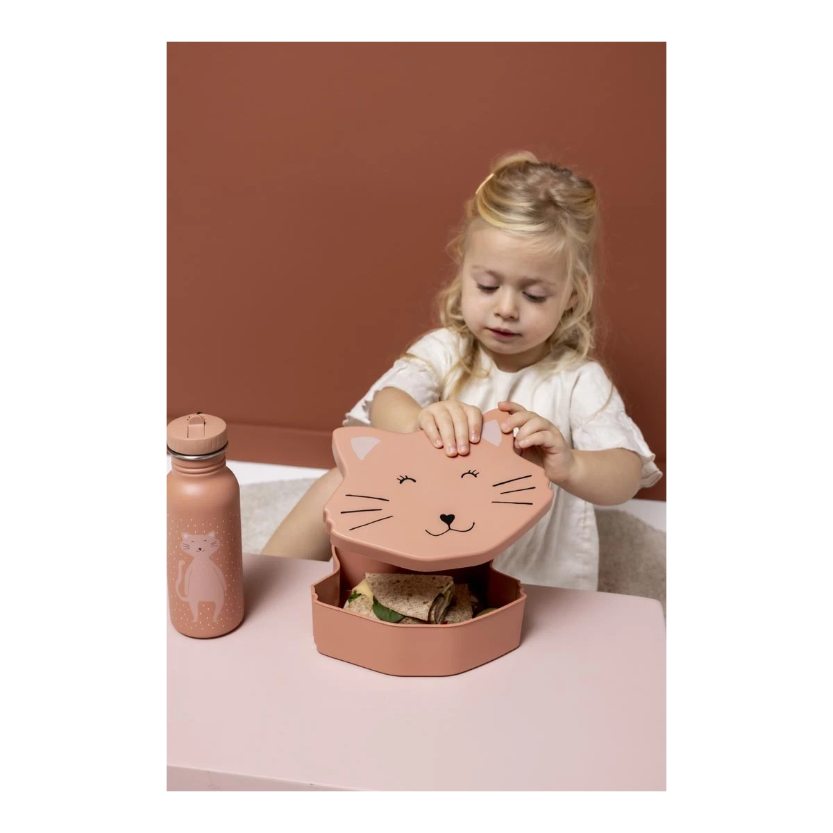 TRIXIE Pojemnik na lunch w kształcie zwierzątka – Kot Baby | Pan Piksel