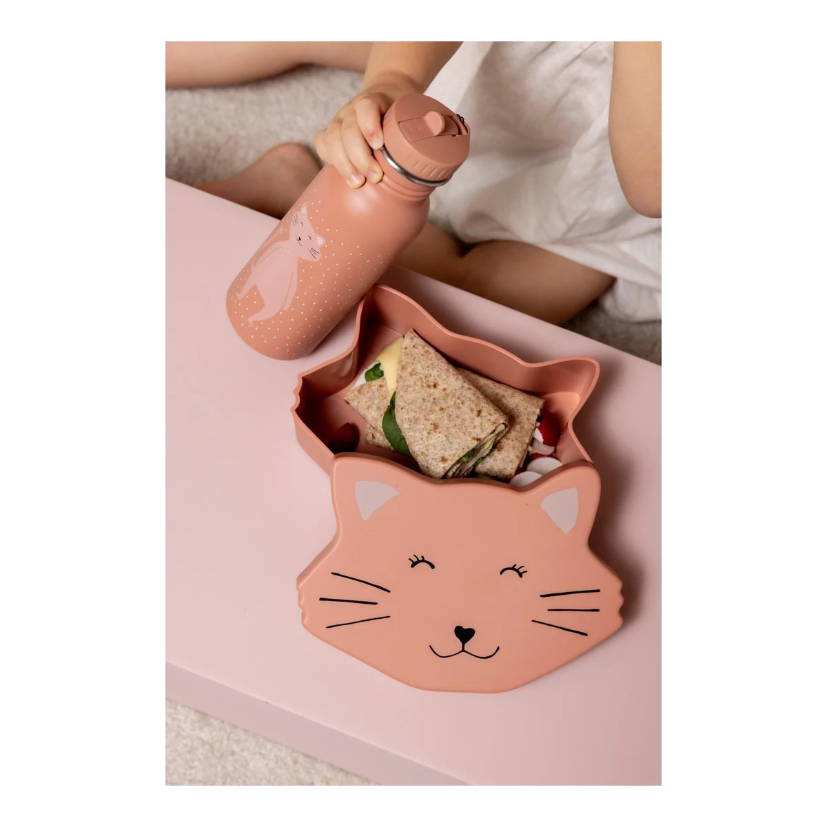 TRIXIE Pojemnik na lunch w kształcie zwierzątka – Kot Baby | Pan Piksel