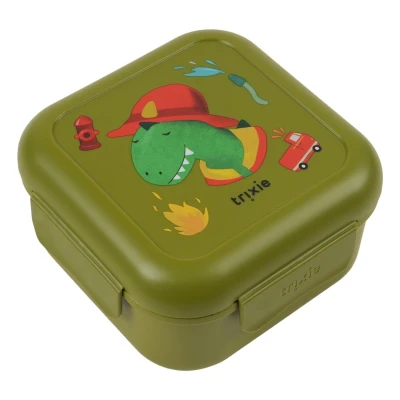 TRIXIE Pojemnik na przekąski z klipsami – Strażak Dino | Pan Piksel