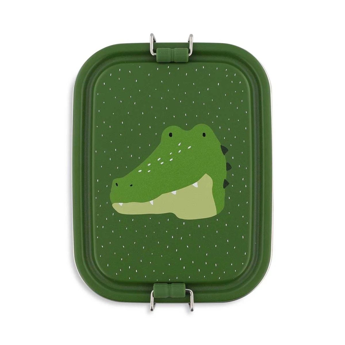 TRIXIE Mały stalowy lunch box Aligator Baby | Pan Piksel
