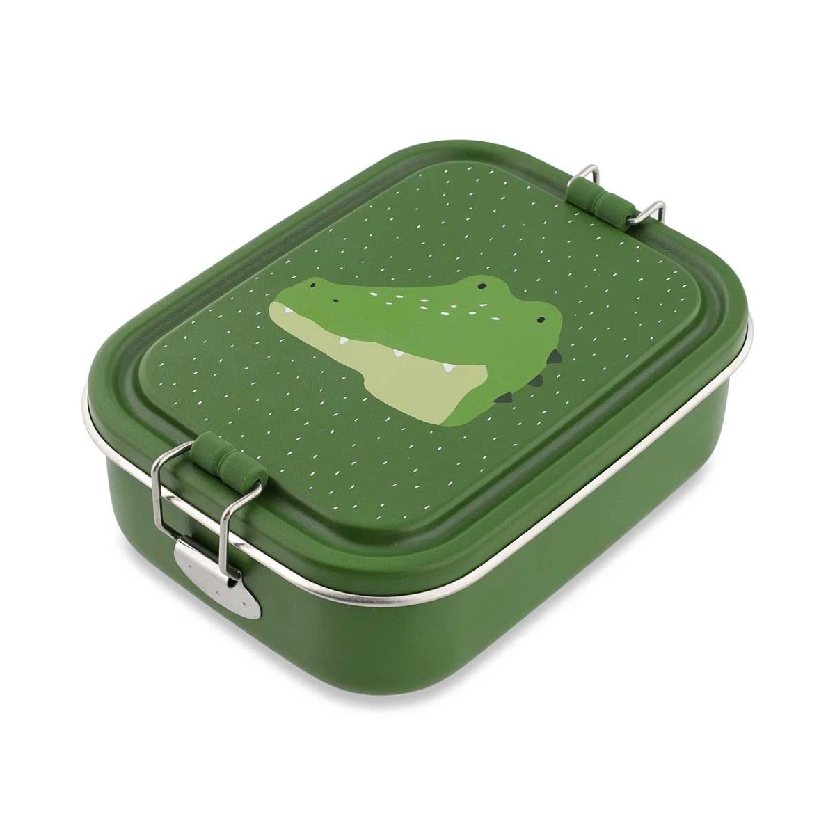 TRIXIE Mały stalowy lunch box Aligator Baby | Pan Piksel